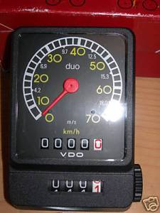 Mechanical VDO bike speedometer 